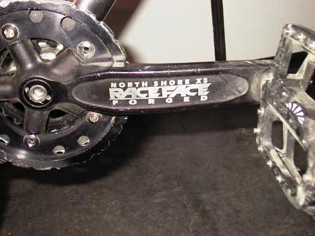 Spline crank