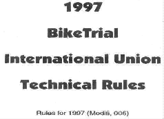 BikeTrial International Technical Rules